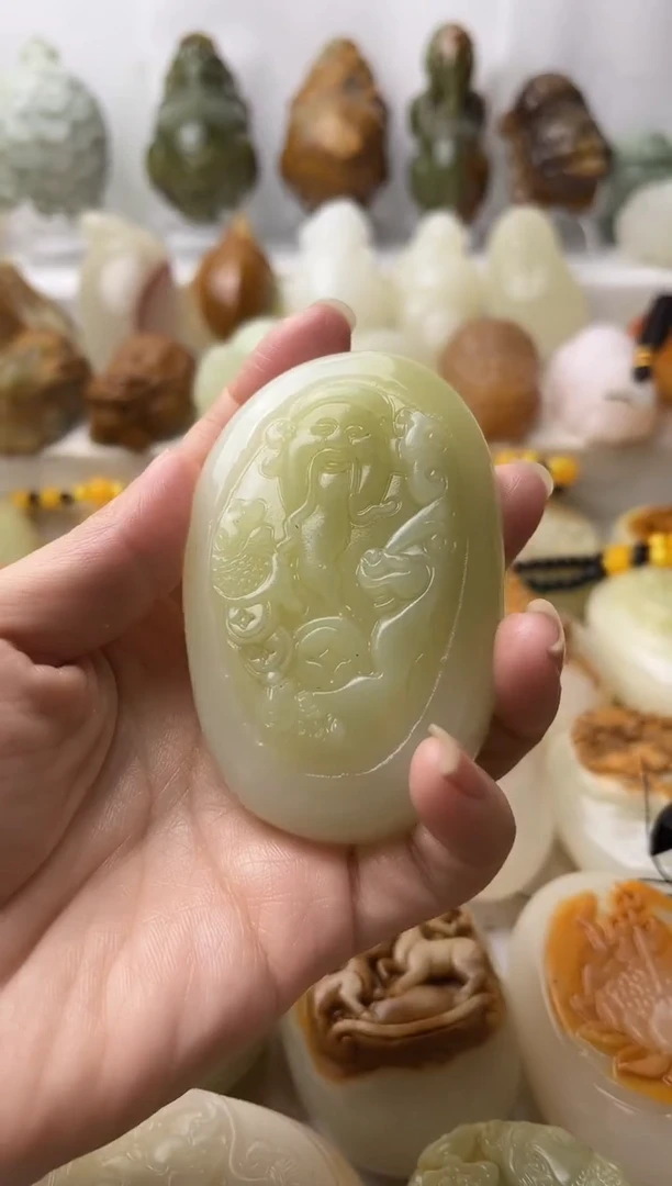 石材方解石棉纹正常不退换狗