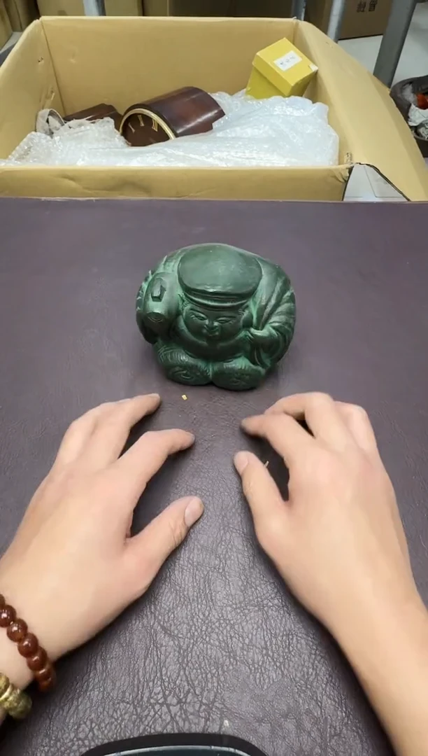 手工艺品钧瓷木*68