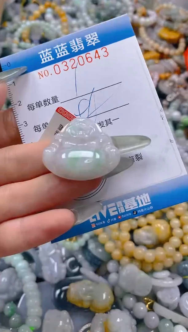 翡翠未镶嵌颈饰闪购0320643
