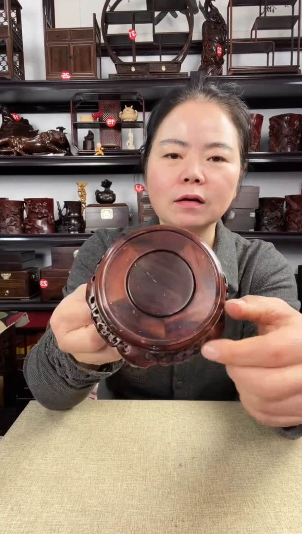 木444瑕疵老李红木工艺品