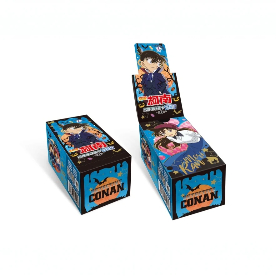 小鱼【大胃王】卡游-名侦探柯南揭秘包 卡牌盲盒（主播代拆）