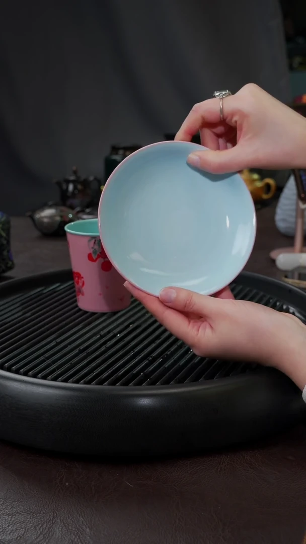 【闪购商品】杯【宜景窑桃夭粉系列】干泡