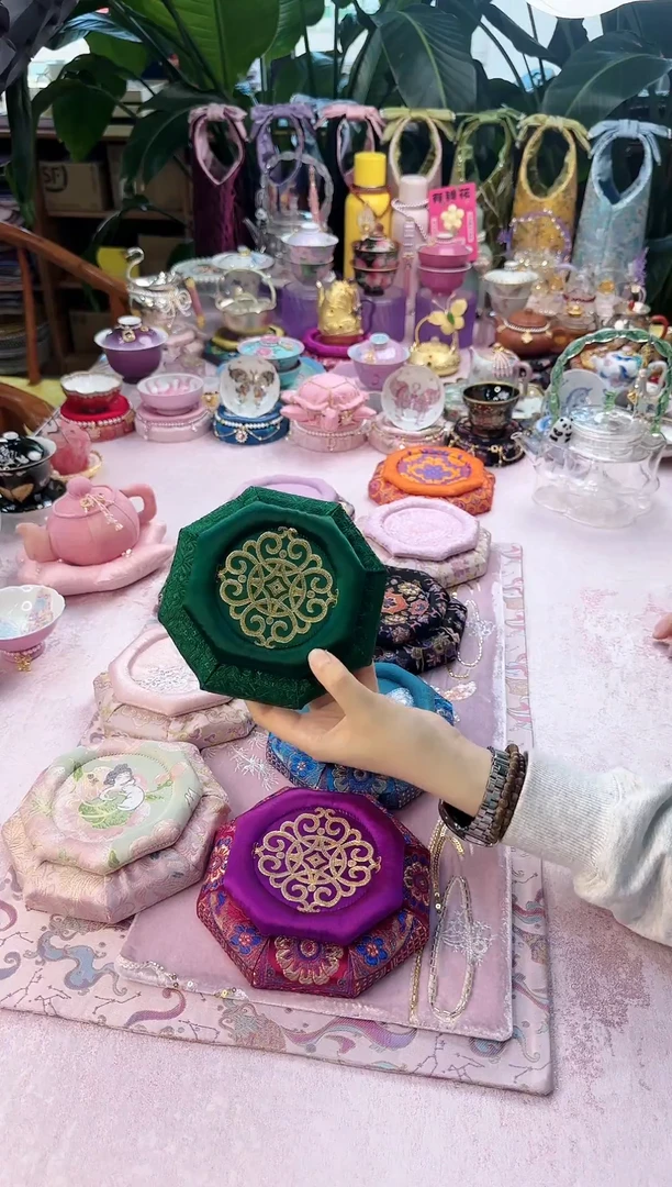 24 祖母绿八边形木托