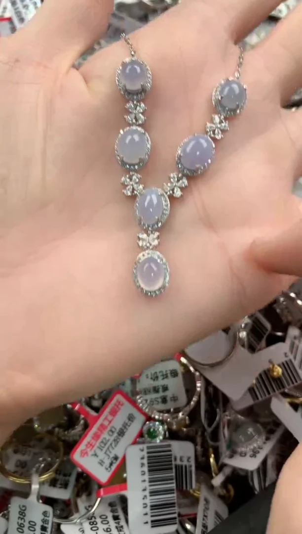 银S925镶嵌戒指翡翠8888-----8