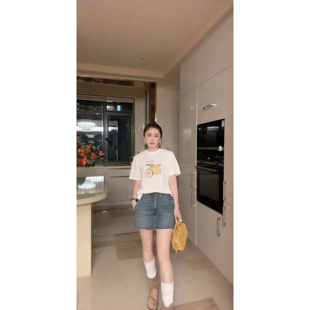 【裤衩裙】做旧牛仔裤衩裙5725220（小码裤长约34cm）