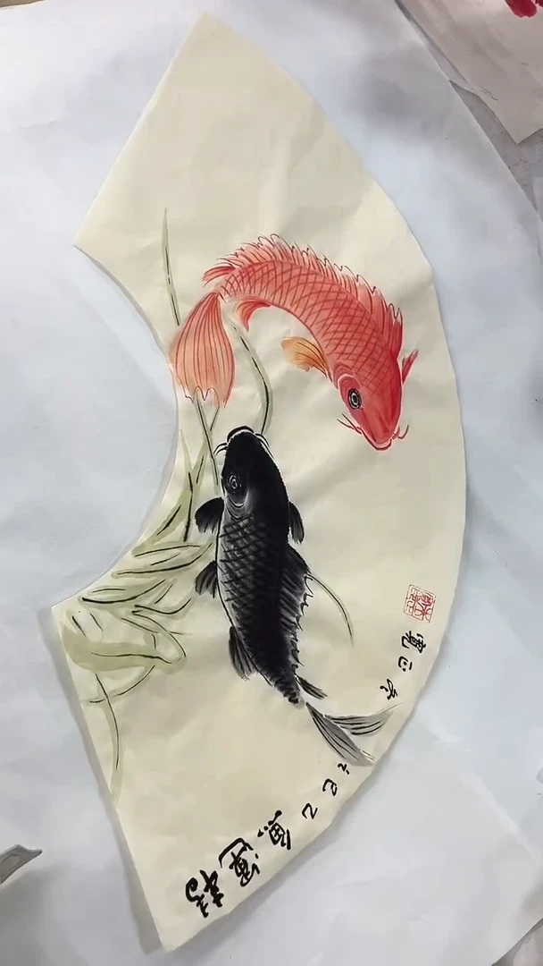 国画直播福利/国画/花鸟