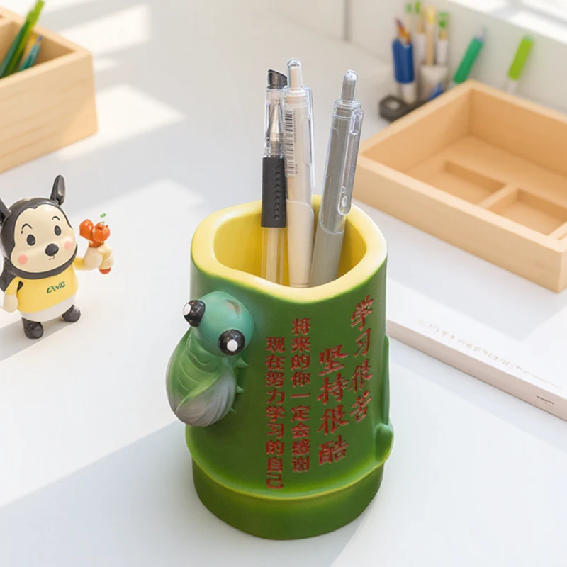 【开学必备】笔筒鼓励孩子自律学习励志学生桌面创意摆件儿童礼物