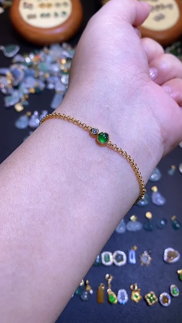 【闪购商品】翡翠吊坠(不含链)银S925镶嵌1