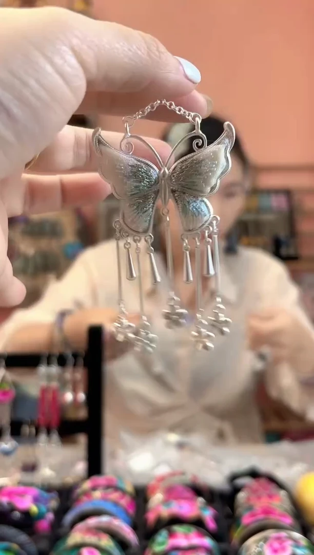 织绣艺枝独绣手工饰品224