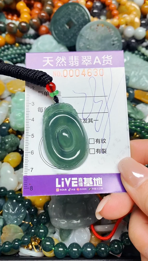 颈饰未镶嵌翡翠闪购0004630