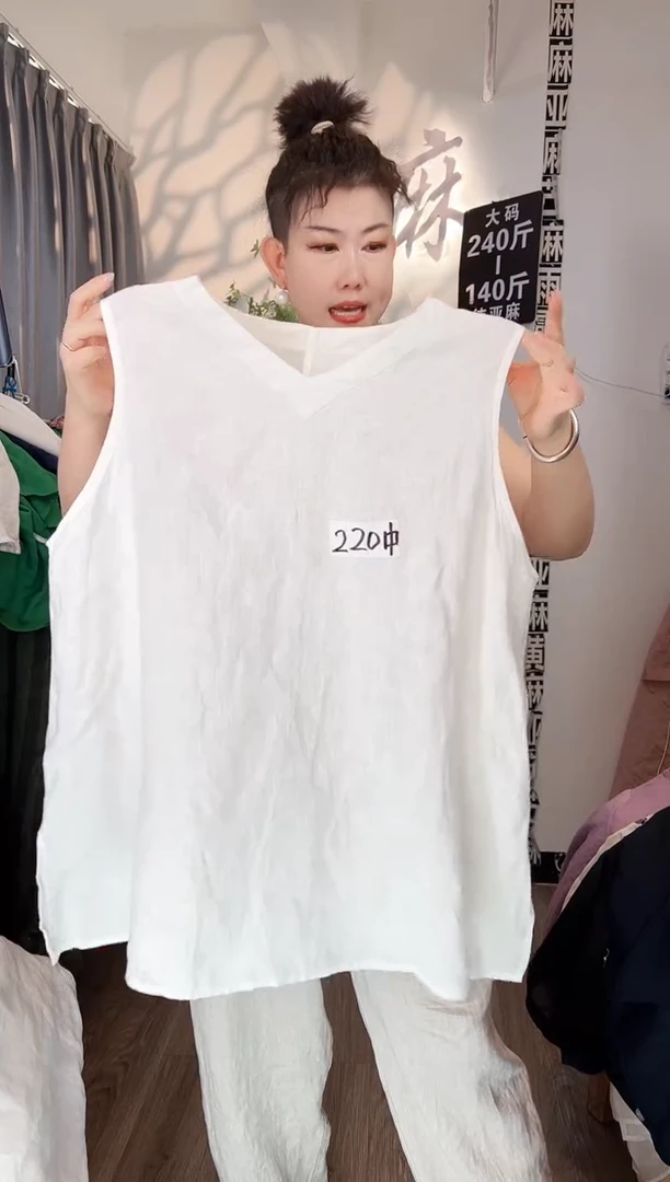 亚麻大码女装系列。