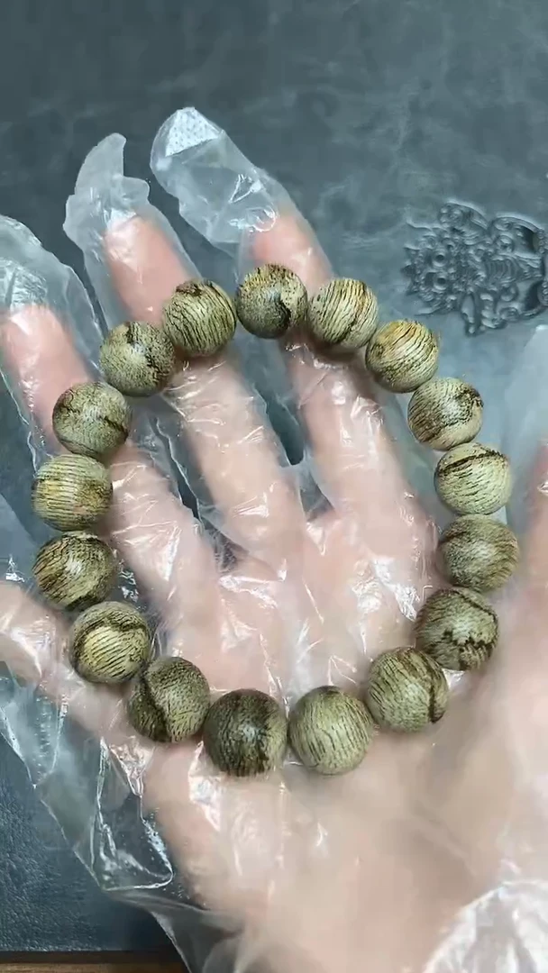 手串沉香小*CR4956文莱单圈天然野多样性发一