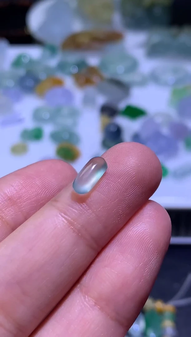未镶嵌定制翡翠毛货