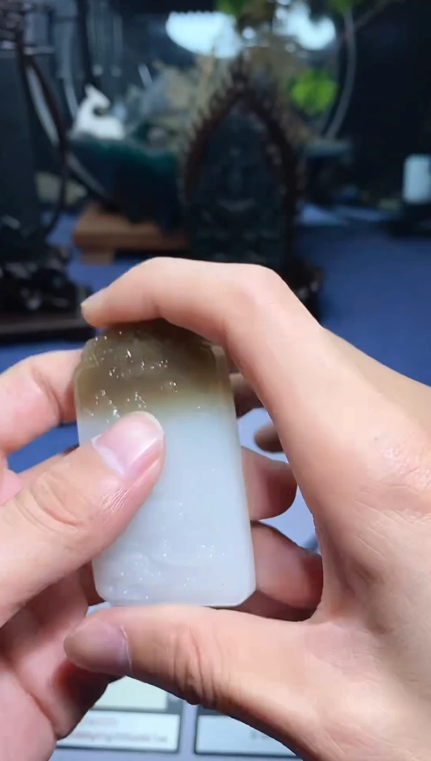 【闪购商品】和田玉颈饰未镶嵌新疆和田玉山水牌