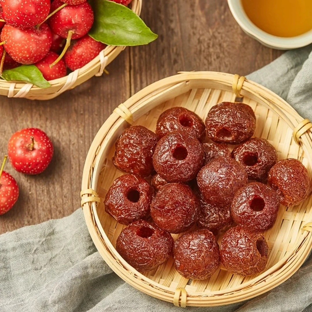 中祥空心山楂108g*2袋酸甜软糯蜜饯无核独立包装