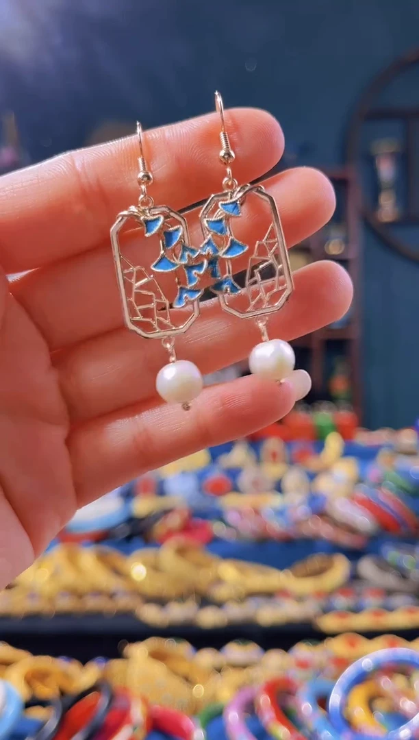 【闪购商品】非遗技艺精品耳坠