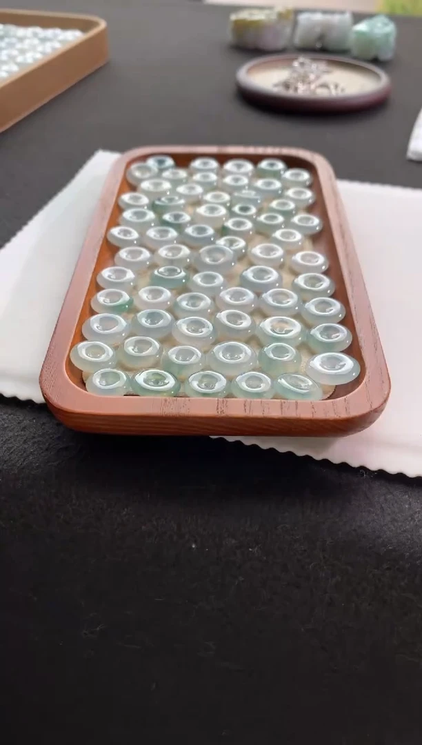 未镶嵌挂件翡翠小平安扣F1685多样性发一