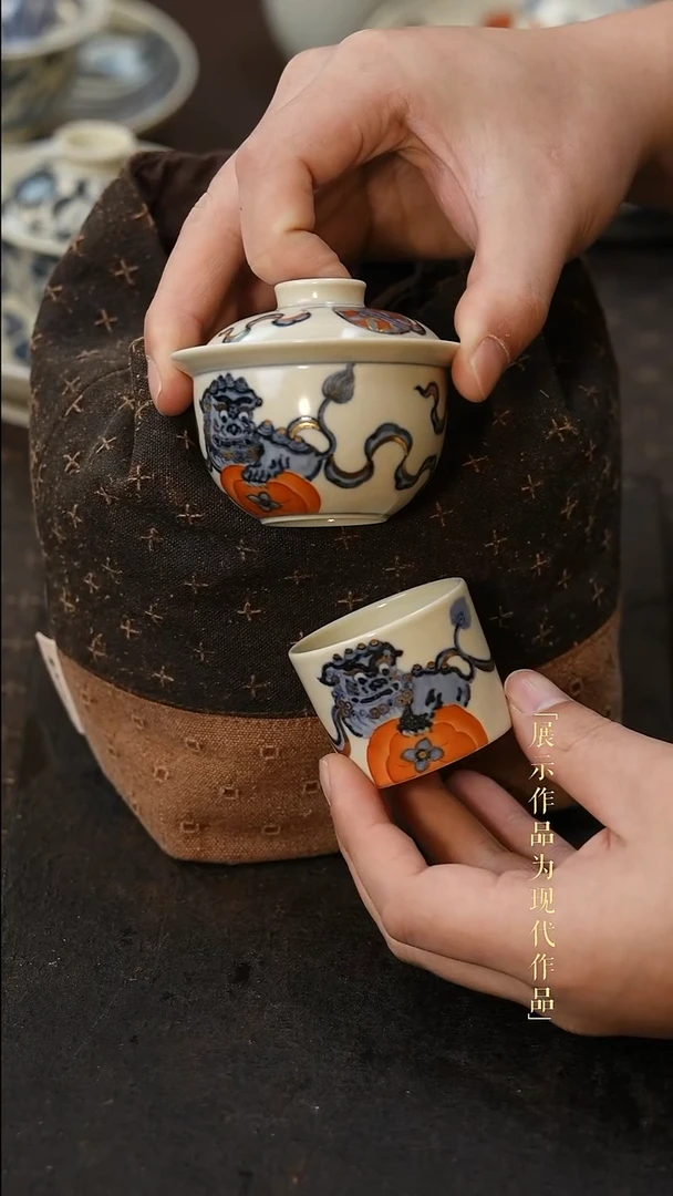 摆件瓷尼克美学茶器甄选