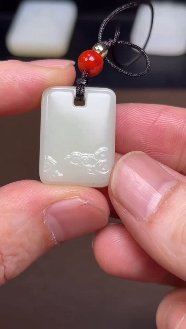 【闪购商品】和田玉颈饰未镶嵌6 带微包容