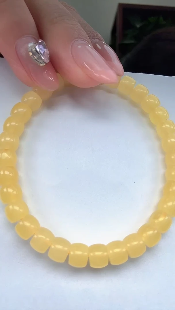 未镶嵌蜜蜡手链手串m021