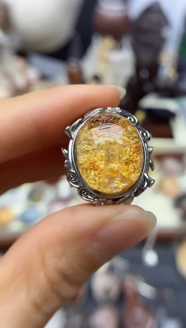 银S925镶嵌珠宝半成品水晶水晶水晶