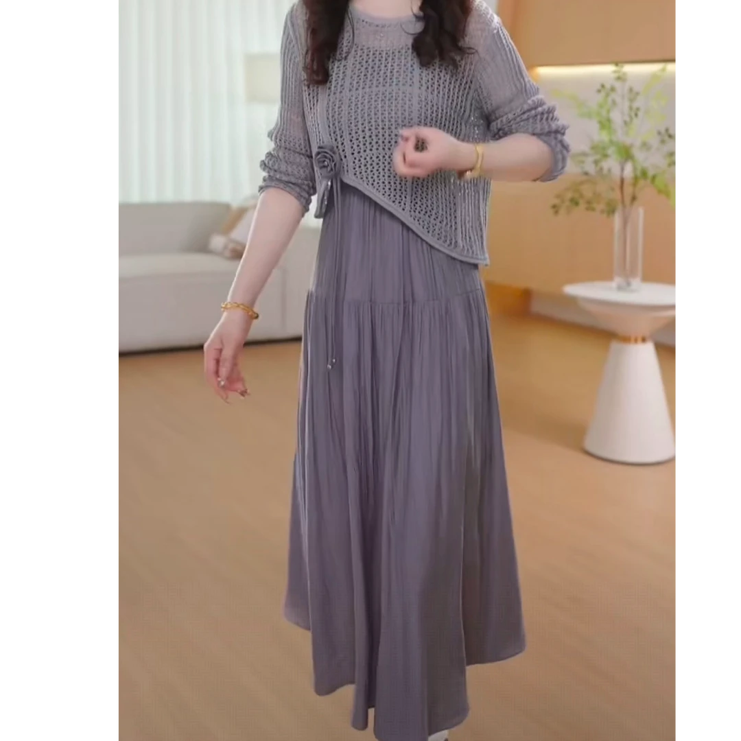 卓妃【两件套】早秋时尚女神修身洋气宽松气质百搭显瘦减龄女装套