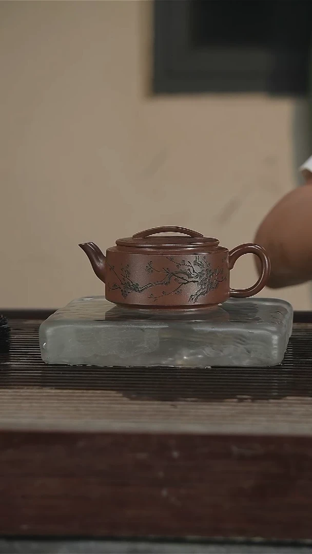 茶壶紫砂蒋伟160CC带证222号