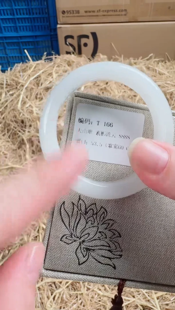 未镶嵌手镯石英质玉T-166