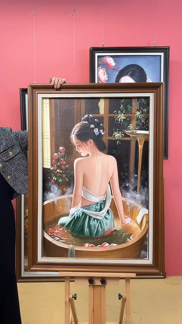 【闪购商品】油画尺寸60*90画芯（不含框）