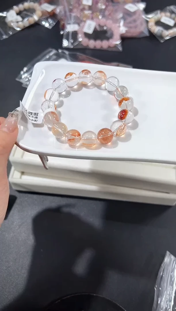 未镶嵌手链水晶76q多样性发其一【1条】默认微瑕