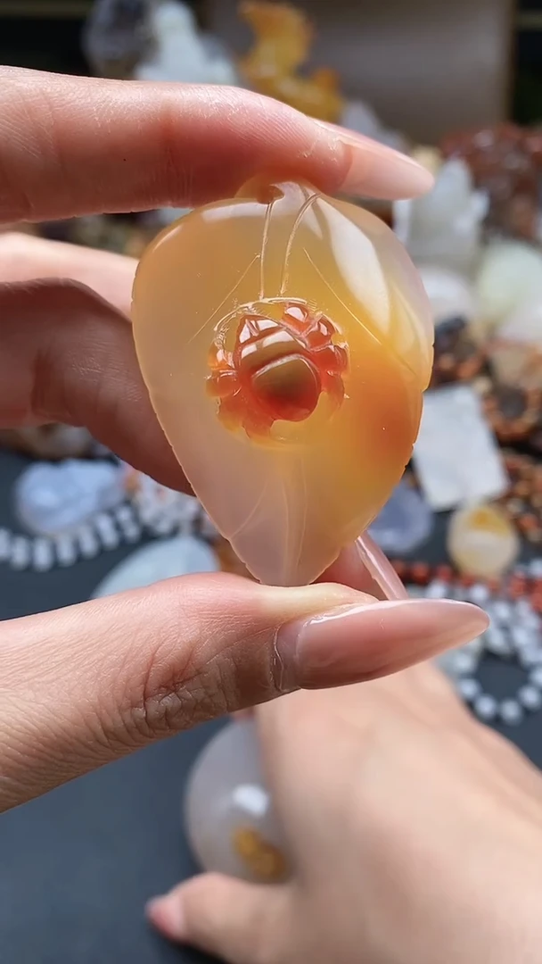 【闪购商品】玛瑙/玉髓颈饰未镶嵌dd