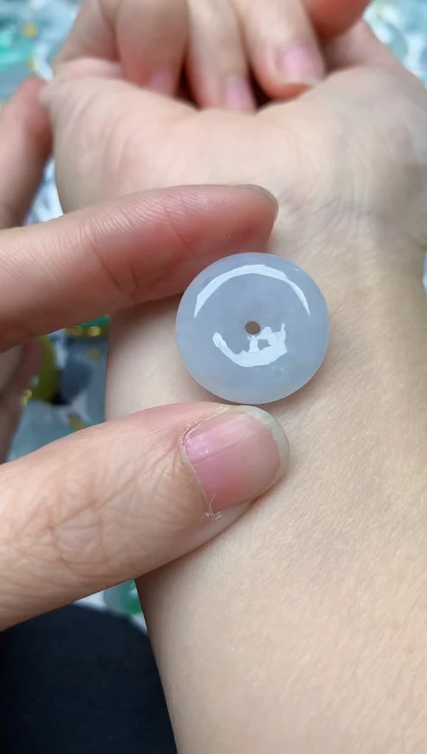 颈饰未镶嵌翡翠天然缅甸A货翡翠