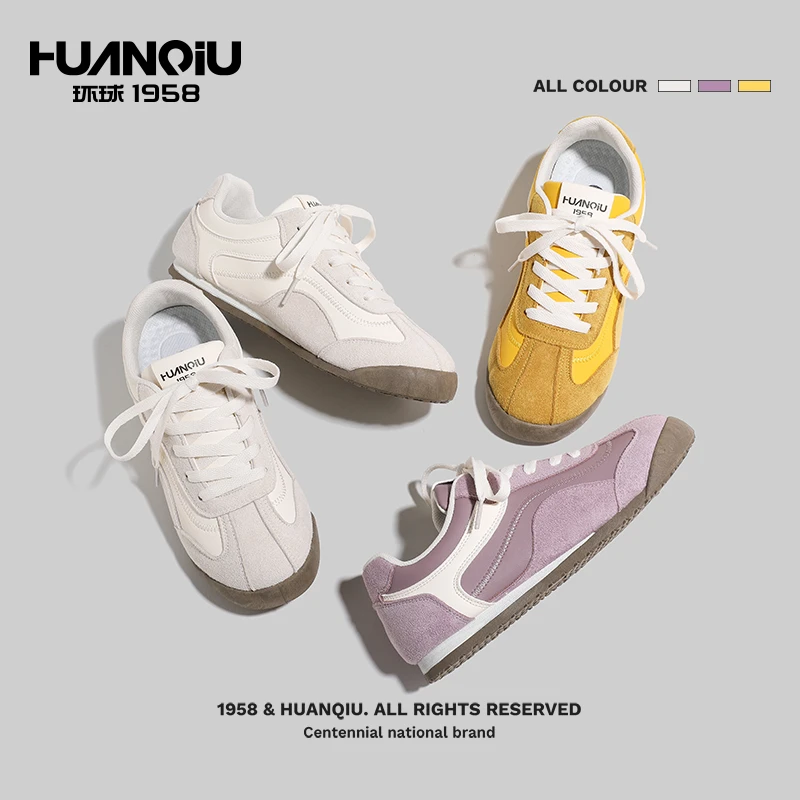 环球|复古德训鞋女2025新款ins潮牌百搭小众时尚休闲运动明星同款