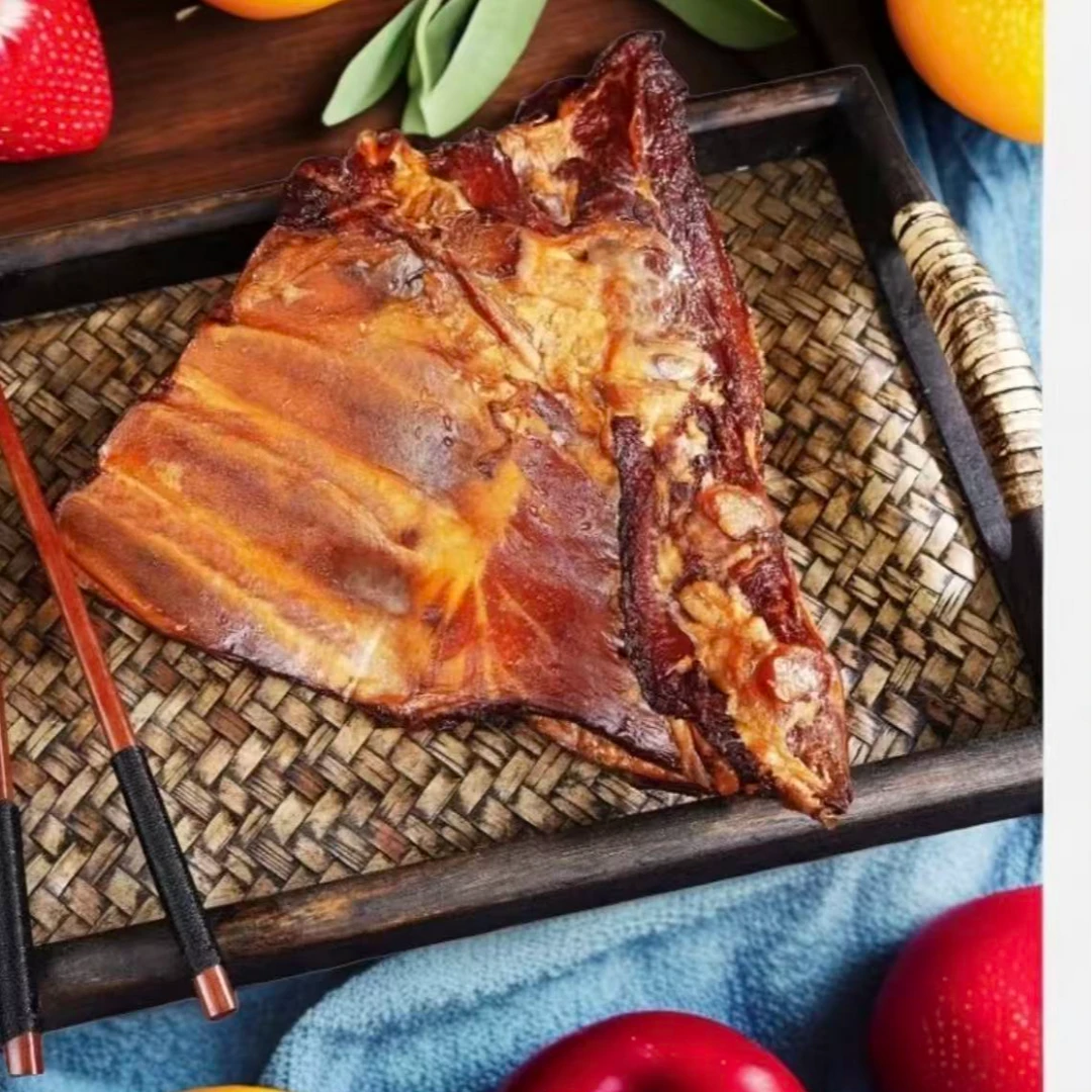 正宗四川烟熏腊排骨四川特产腊肉腌制边角排骨