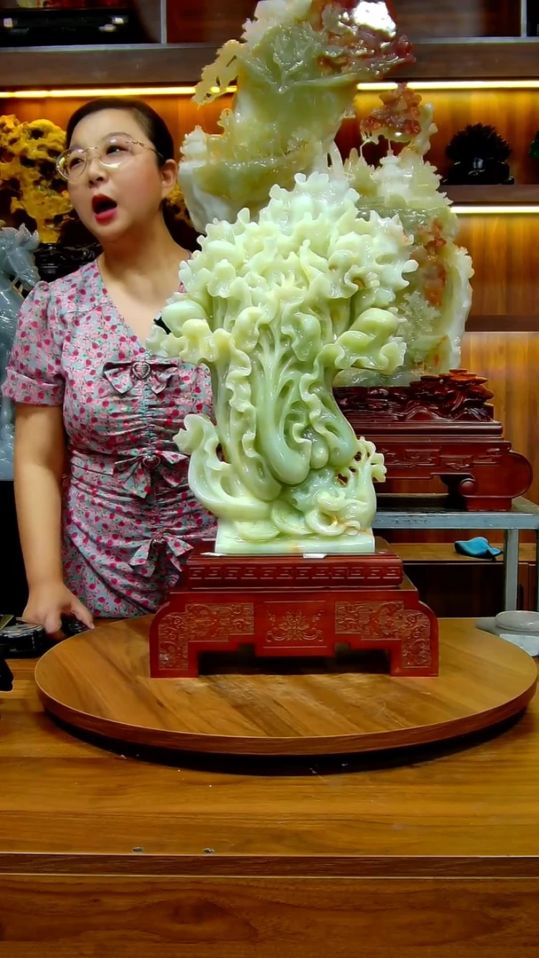 石材花家居饰品摆件