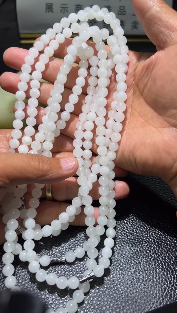 和田玉未镶嵌项链新疆和田玉