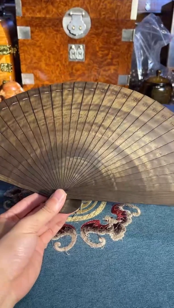 乌木类成套家具阴沉扇子   7