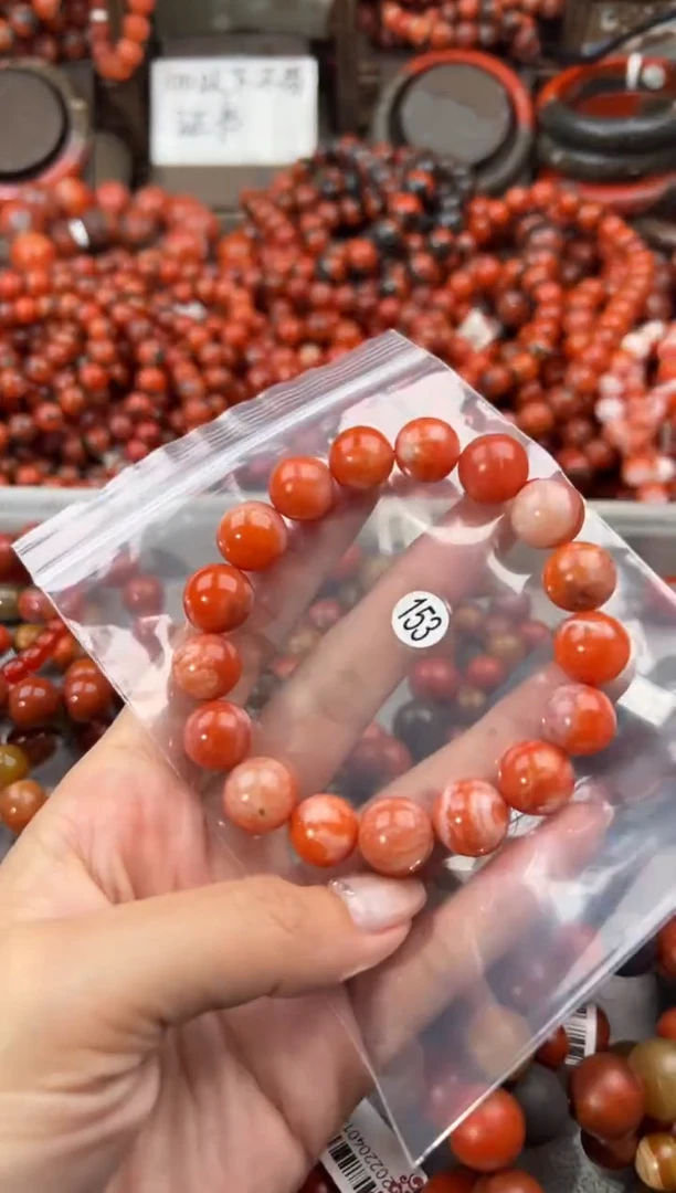 未镶嵌手串南红玛瑙12+