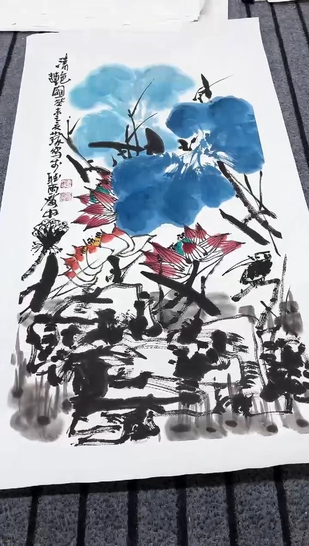 精品国画花鸟作品