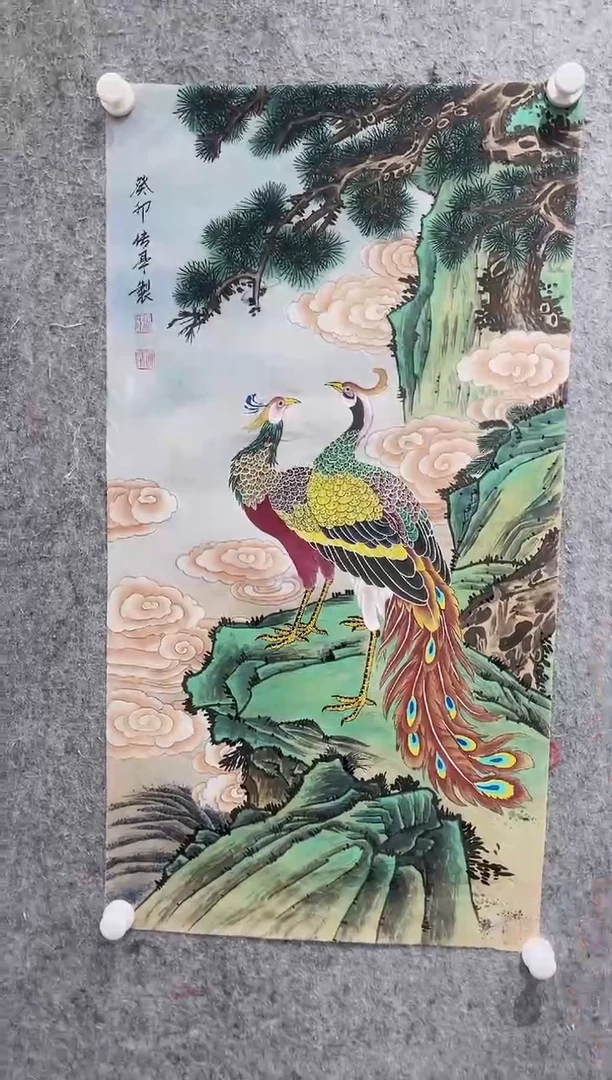 国画张传亭老师的作品3