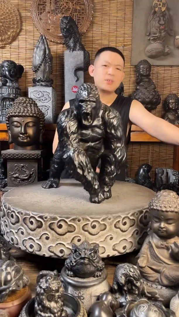 石材40经典金刚天然青石雕刻