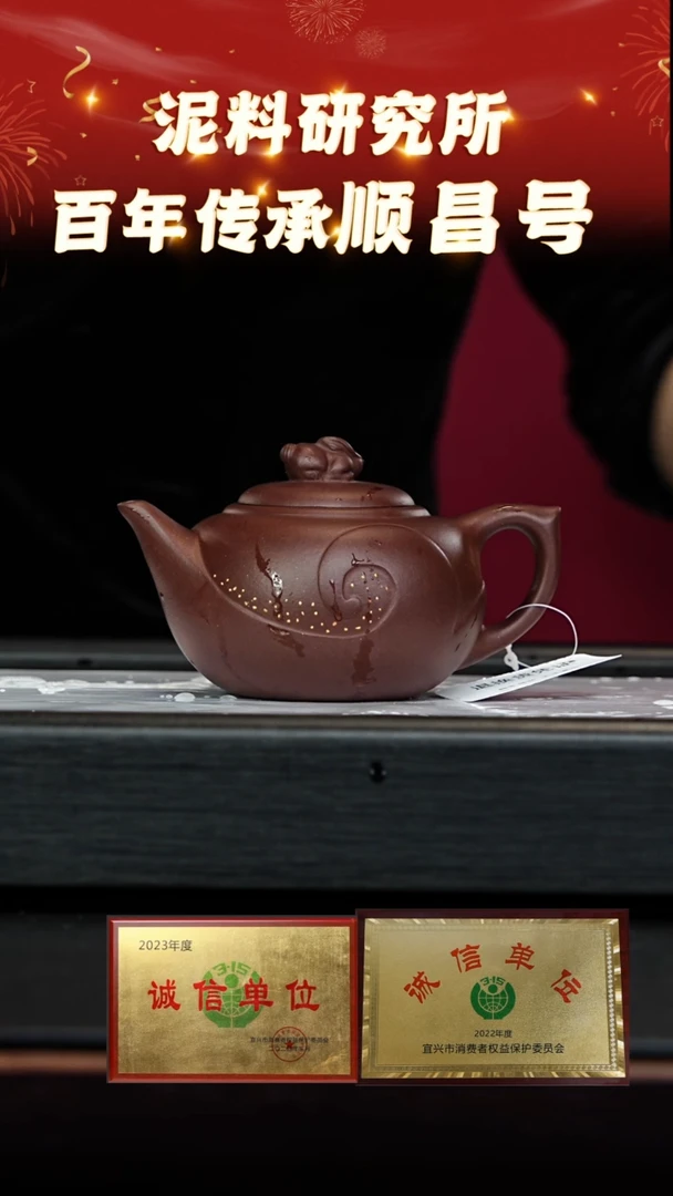 【闪购商品】紫砂茶壶11 开播福利  底槽青