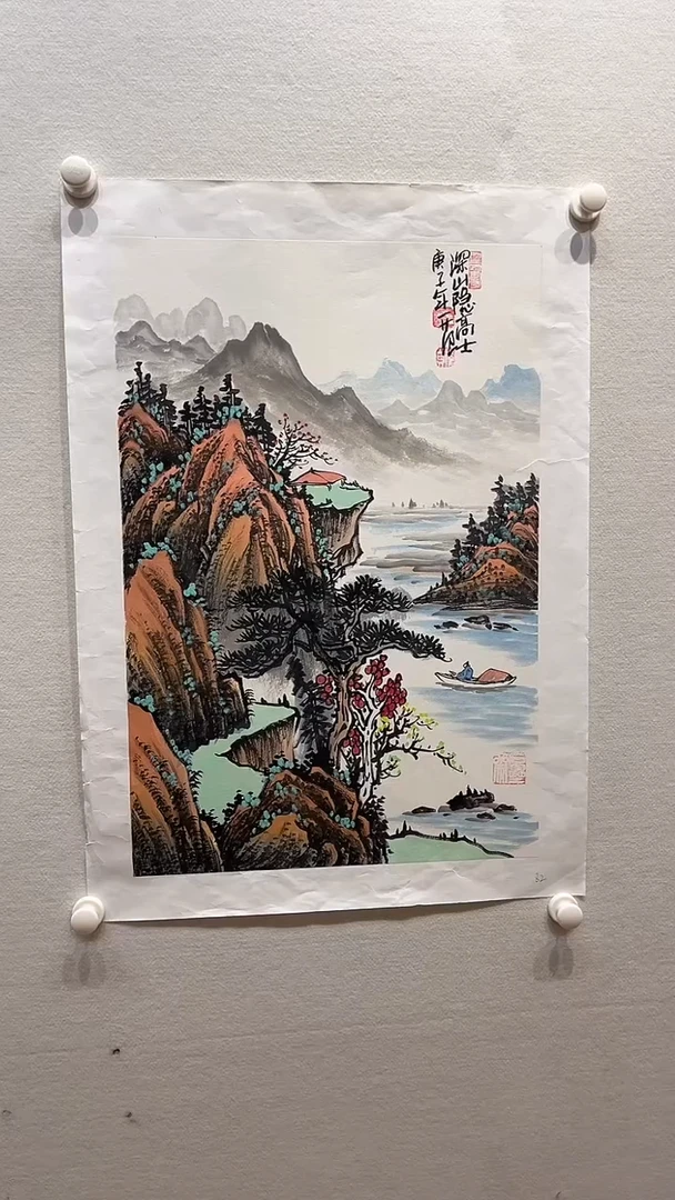 国画姜老师国画作品
