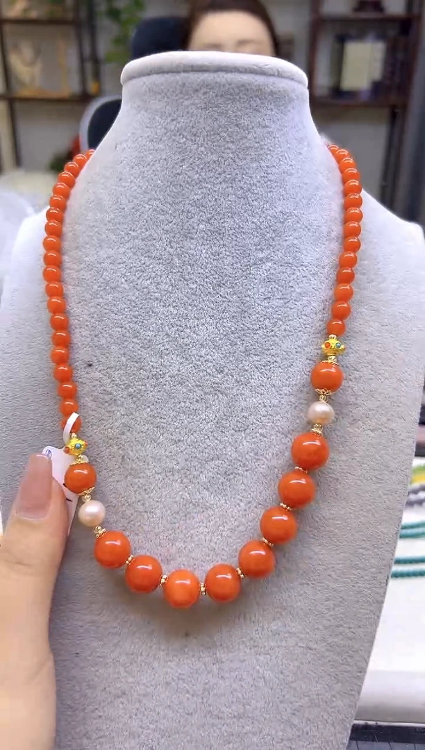 翡翠未镶嵌项链DIY款X710