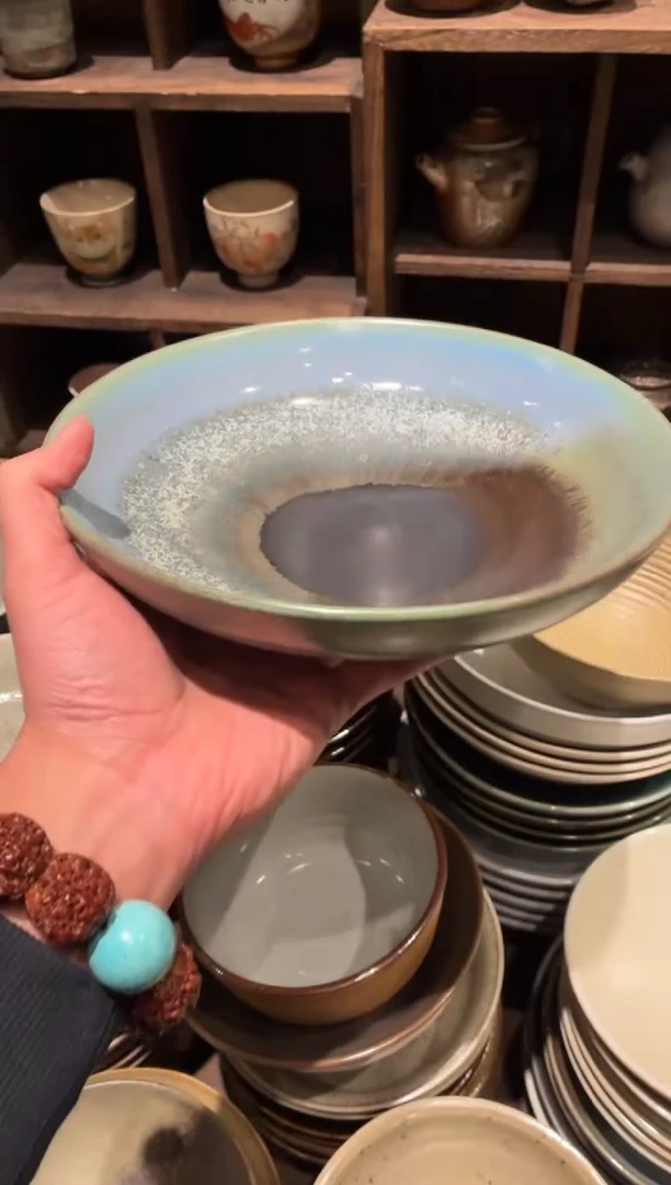 瓷片9寸远山深汤盘（福利款）