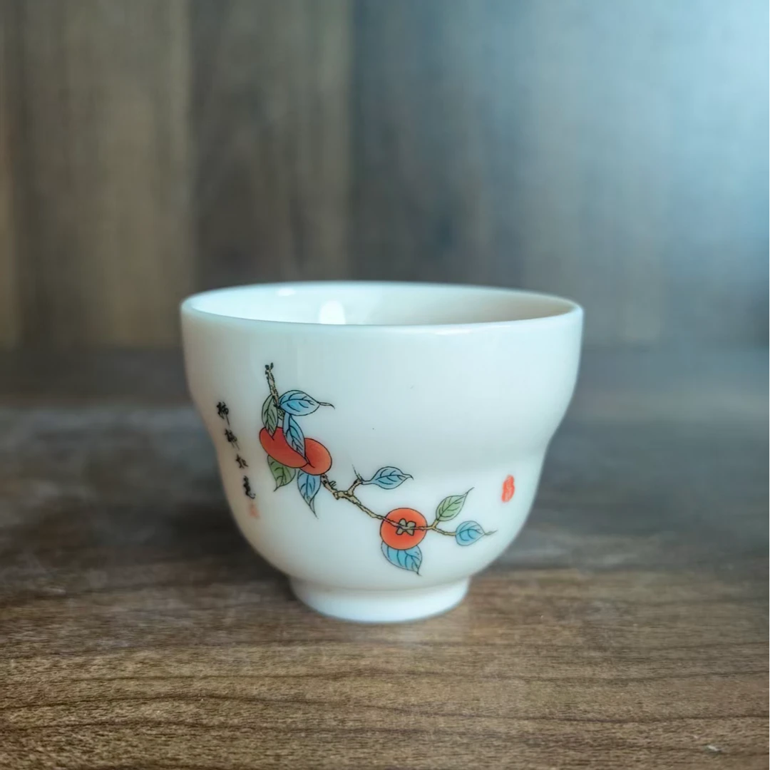 仿古瓷 A190景德镇制陶瓷主人杯一件