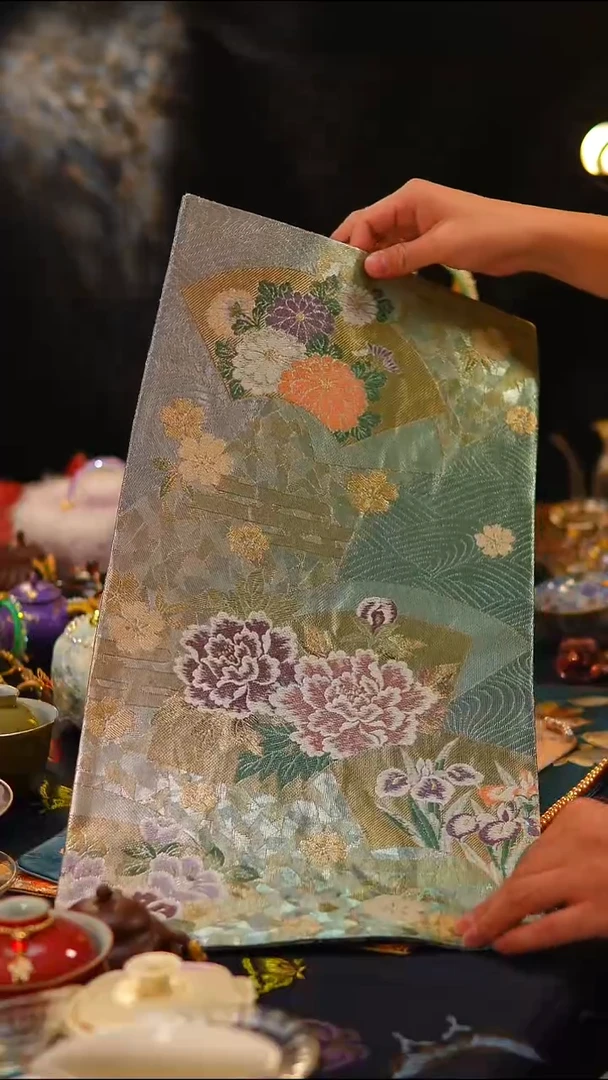 062西阵织西阵织56*29cm青绿色