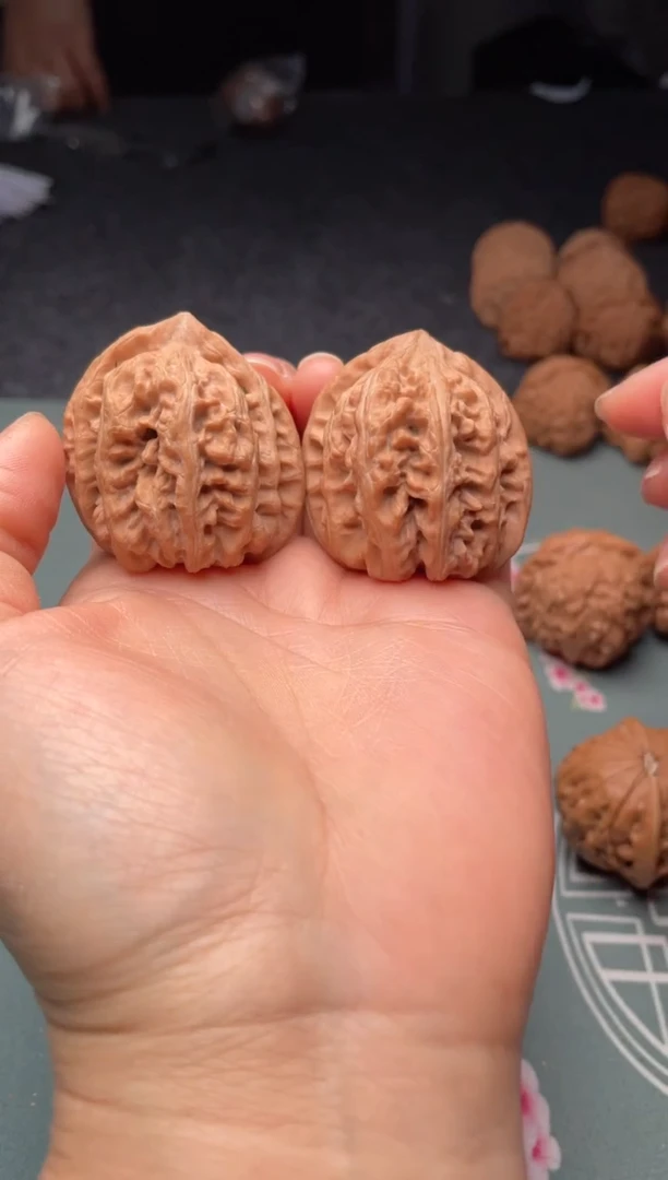 把件文玩核桃w86  三阳谷 40尺