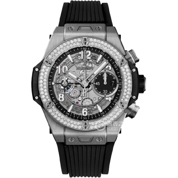 99新 Hublot/宇舶表 老佛爷/宇舶441/自动机械/21年电子保卡全套