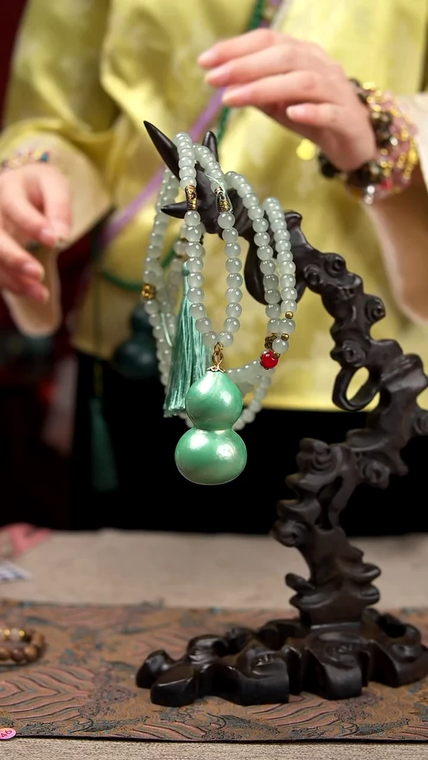 069玖澄出品文创漆艺葫芦国风艺术配饰